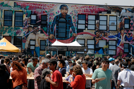SF Street Food Festival masses feasting at Cesar Chavez Elementary School