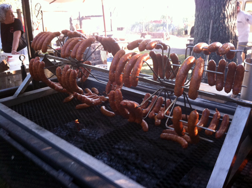 Sausages from Smoakville. Photo by Laiko Bahrs