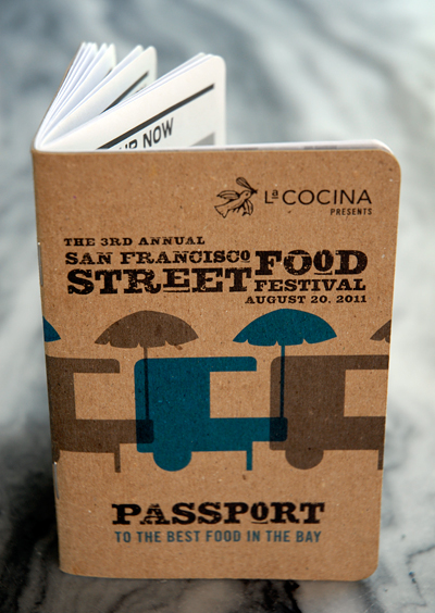 SF Street Food Festival Passport. Photo by Wendy Goodfriend