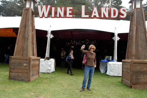 Wine Lands 2011 with Andrea Kissack. Photo by Wendy Goodfriend
