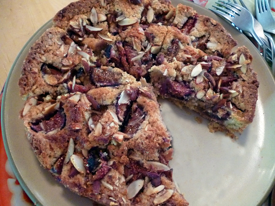 Fig Cake with Almonds
