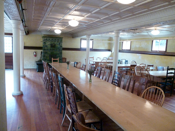 Headlands Center for the Arts Mess Hall Dining Room