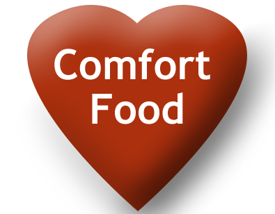 Comfort Food Heart for Valentines Day