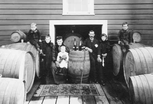 Wente family circa 1895.  Photo: Wente
