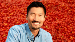 Yul Kwon - America Revealed- Food Machine. Photo courtesy of PBS