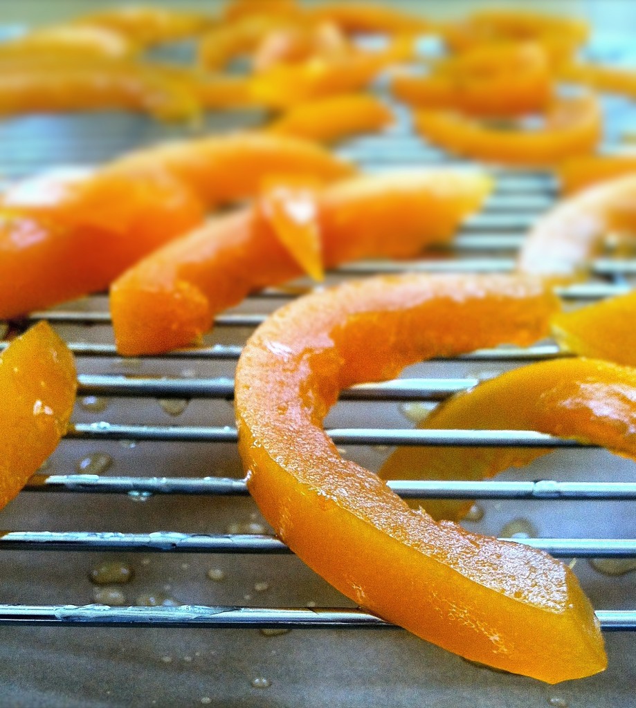 Drying Grapefruit Peels