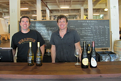 Dogpatch WineWorks founders Dave Gifford and Kevin Doucet