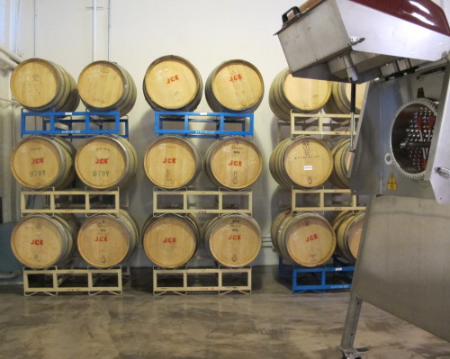 WineWorks client wine barrels