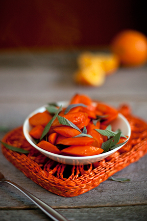 orange maple carrots recipe