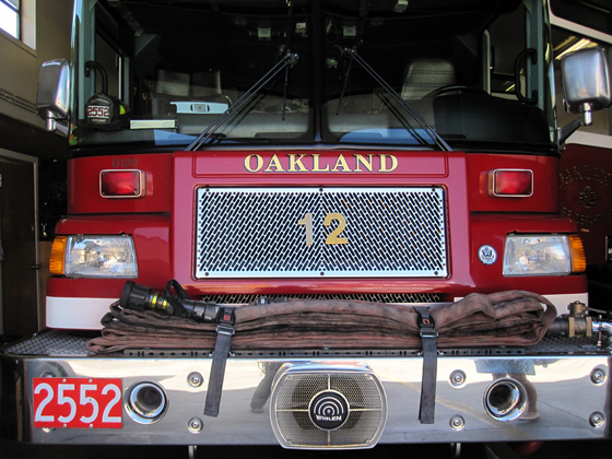 Oakland Fire Truck