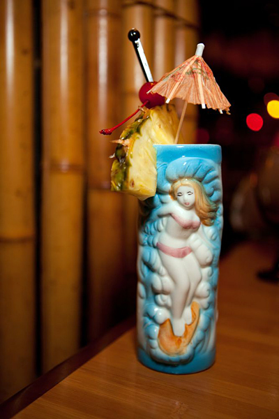 Tropical cocktails at the Tonga Room and Hurricane Bar. Photo: Marla Aufmuth