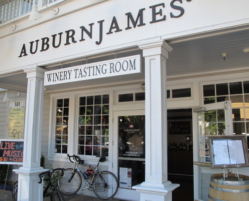 Auburn James tasting room in Danville