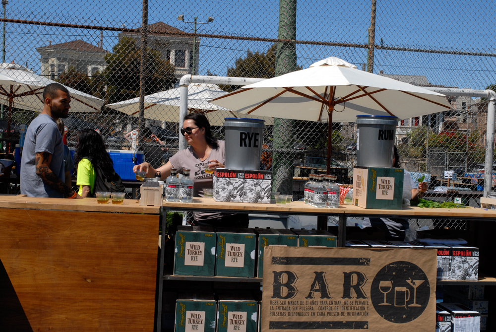 Bar at SF Street Food Fest. Photo: Wendy Goodfriend