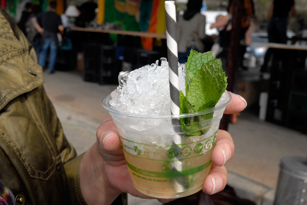 Icy Mint Julep cocktail. Photo: Wendy Goodfriend