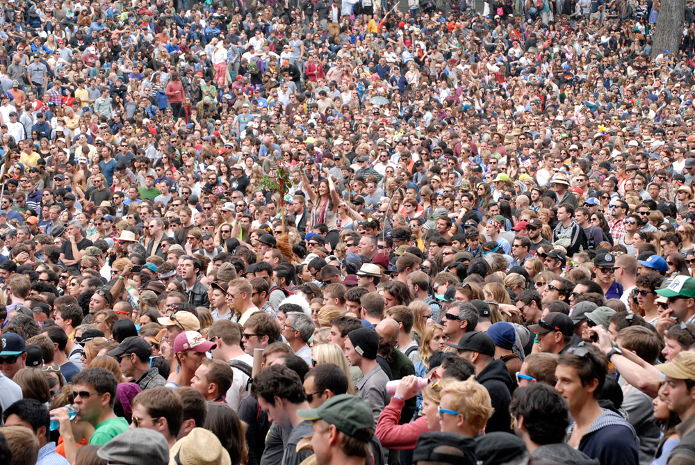 Crowd at Alabama Shakes at Outside Lands. Photo: Wendy Goodfriend