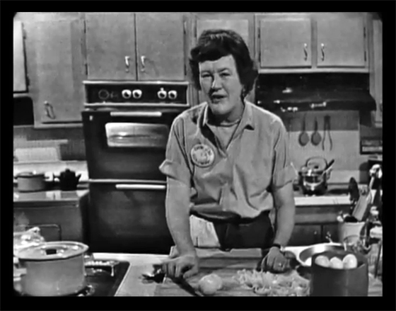 Julia Child on The French Chef making French Onion Soup