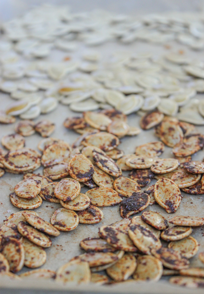 Coffee and Chili pumpkin seeds, Maple and Sea Salt, and Salted