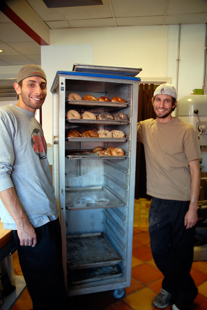 Authentic Bagel owners - Jason and Mark Scott