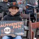 SF Giants fan - young boy. Photo: Wendy Goodfriend