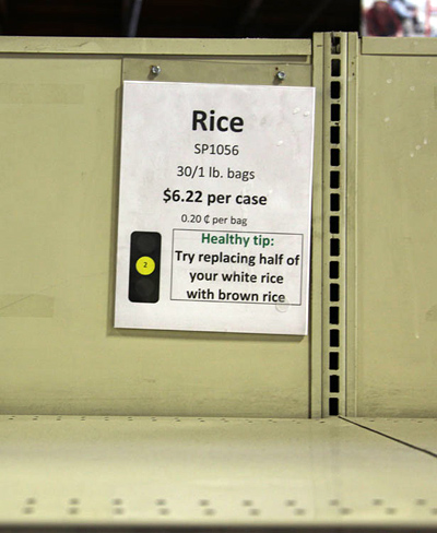 Foodbank - Rice