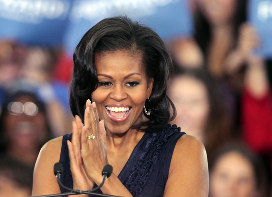 US First Lady Michelle Obama. Photo: John Gurzinski/AFP/Getty Images 