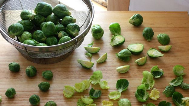 Brussels sprouts. Photo: T. Susan Chang for NPR