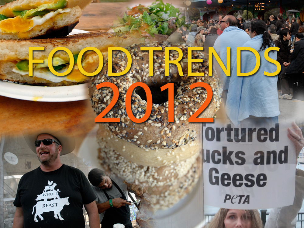 Food Trends 2012. Photo collage by Wendy Goodfriend