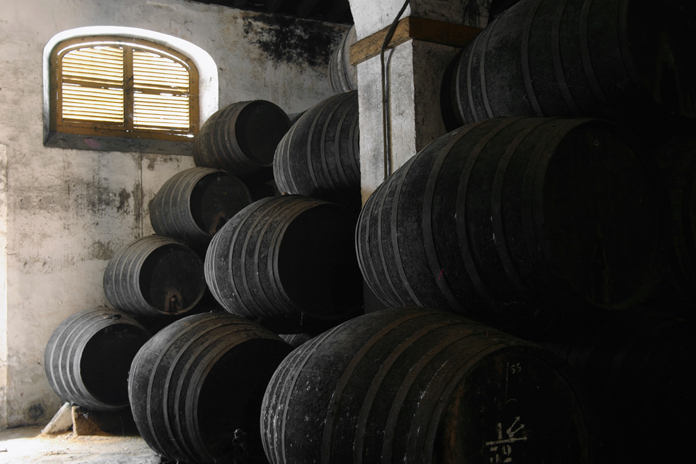 Sherry Wine Cellar. Photo: iStockPhoto