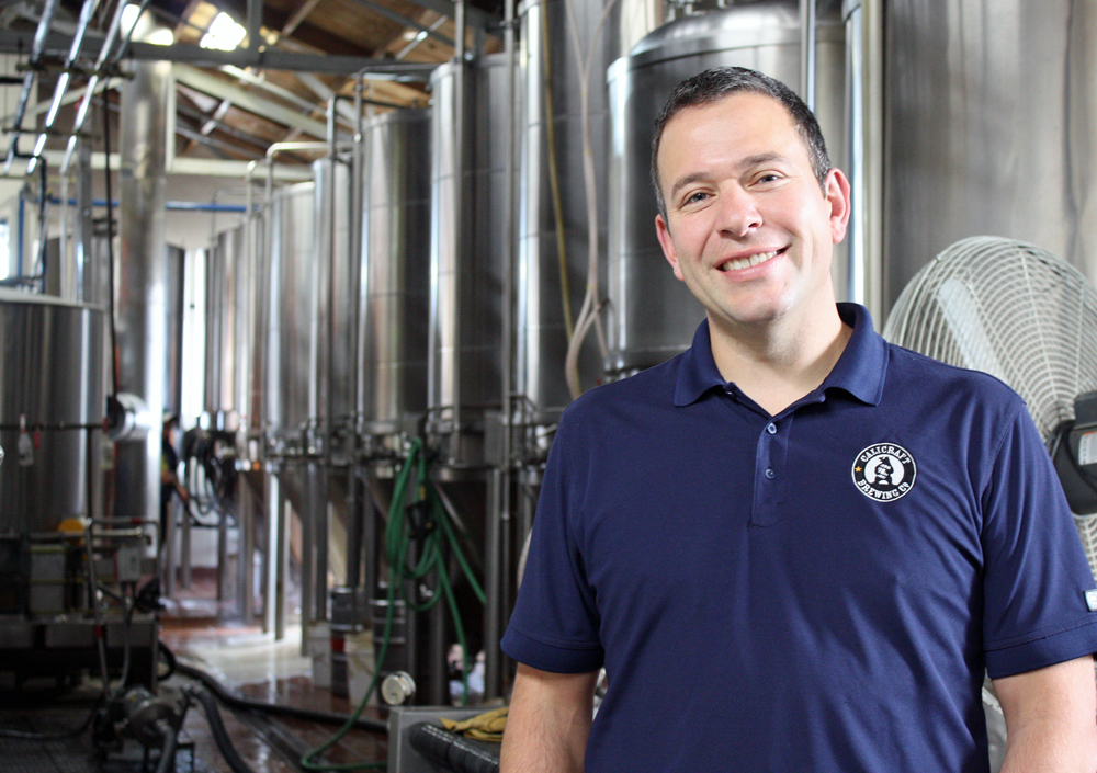 Blaine Landberg launched Calicraft Brewing Co. following a stint as one of Honest Tea's original employees.