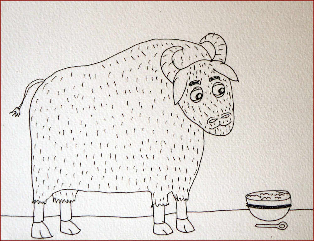 The Ox. Illustration by Lila Volkas