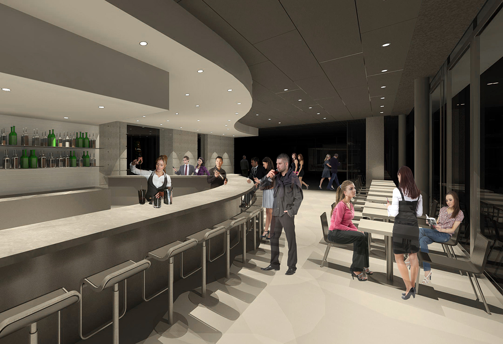 South at SFJAZZ Renderings by Lundberg Design