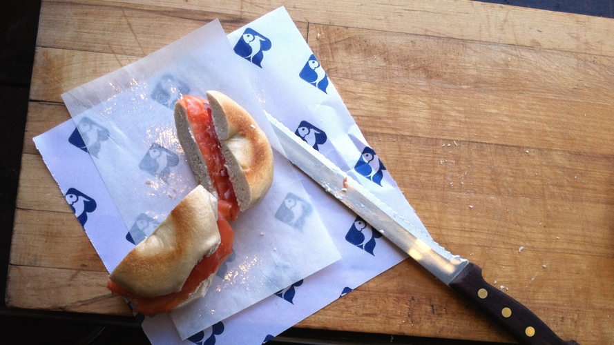 Russ and Daughters, which opened on the Lower East Side in 1914, specializes in smoked fish. Photo: Courtesy of Jen Snow, Russ & Daughters