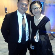 IACP award winner Chef Charles Phan with his wife Angkana Kurutach. Photo: Mary Ladd
