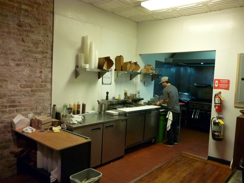 Open Kitchen at Shorty Goldstein's 