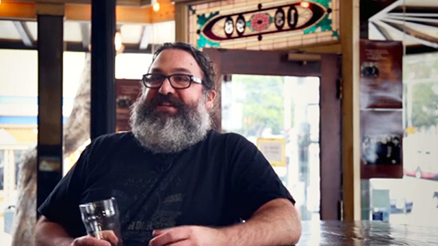 Dave Mclean at Magnolia Brewery. Screenshot from video Magnolia Dogpatch coming soon
