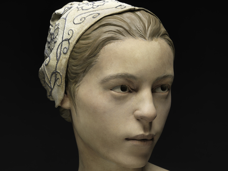 This forensic facial reconstruction shows what the 14-year-old, nicknamed "Jane," may have looked like. Scientists say the remains found at Jamestown are evidence of cannibalism over the winter of 1609-1610. Photo: Donald E. Hurlbert/Smithsonian