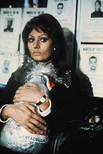 Even Sophia Loren felt compelled to smuggle mortadella, despite a U.S. ban -- well, her character did, anyway, in the 1971 film Lady Liberty. Photo: Warner Bros/The Kobal Collection