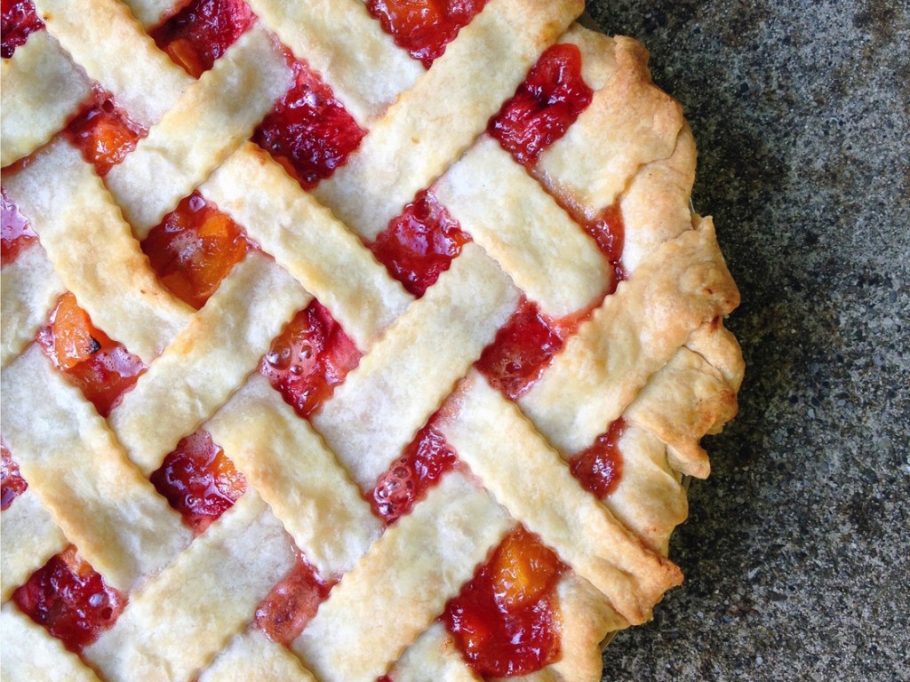 Strawberry Apricot Pie. Photo: Domenica Marchetti for NPR