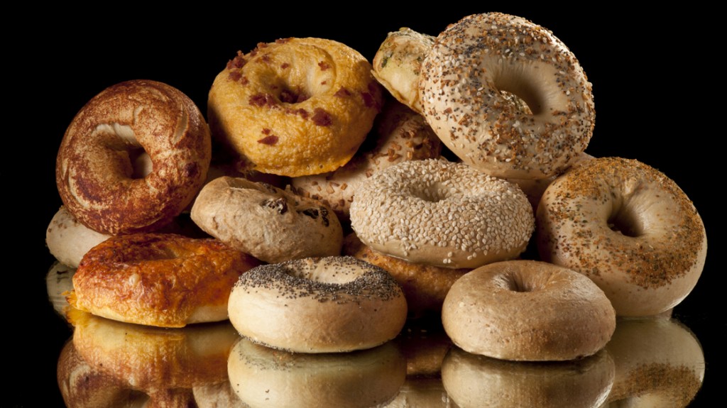 Eating refined carbohydrates like bagels may stimulate brain regions involved in reward and cravings, research suggests. Photo: iStockphoto.com