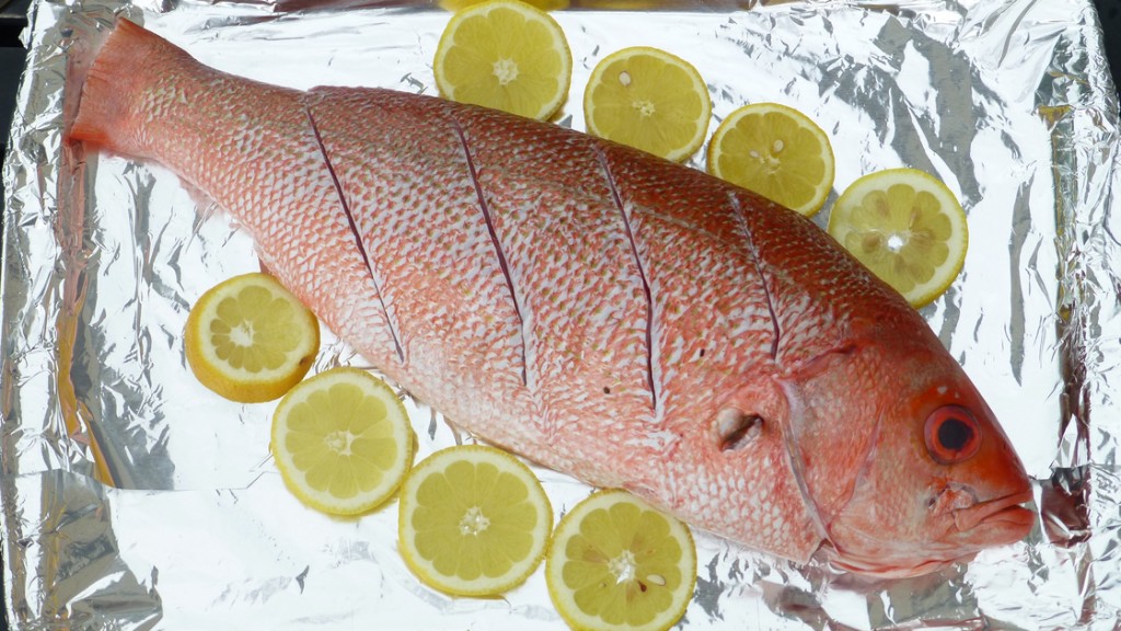 Whole Grilled Red Snapper. Photo: Peter Ogburn for NPR