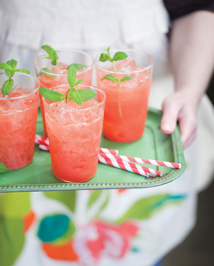 Watermelon-Mint Soda. Photo: Paige Green