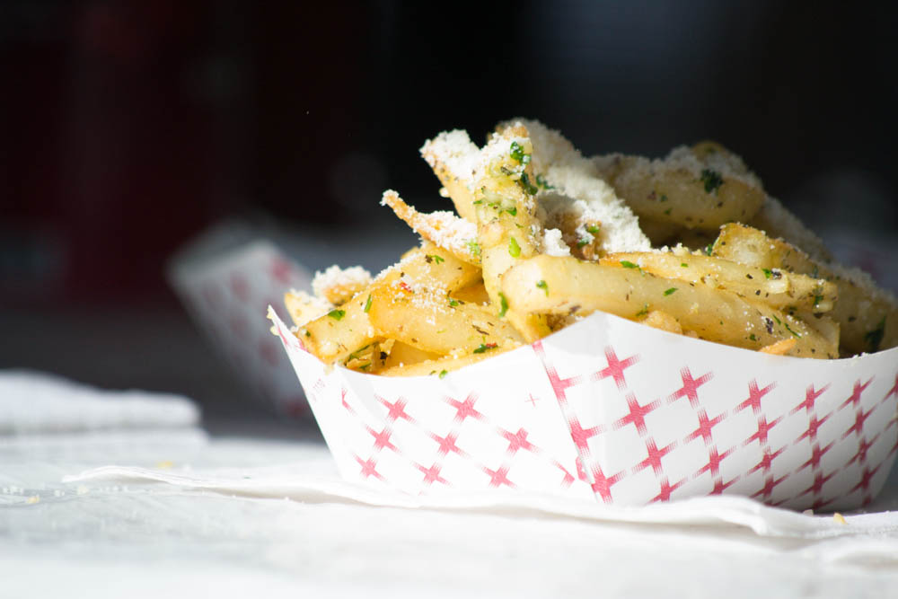 Garlic fries are popular at the Gilroy Garlic Festival. Photo: Sara Bloomberg