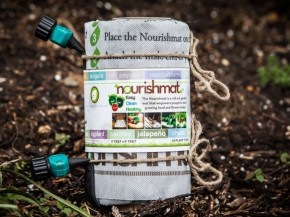 Earth Starter launched a Kickstarter campaign on July 1 to raise money to manufacture more Nourishmats. Photo: Courtesy of Earth Starter