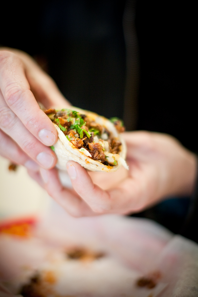 Lisa Rogovin favors simple fare such as tacos over fancy pants food. Photo: Robin Jolin
