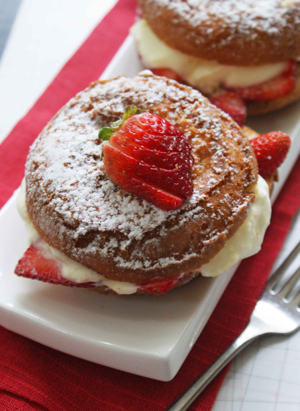 Strawberry and Cream Doughnut. Photo: Jenifer Altman