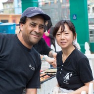 Gil and Mari Payne, proud parents of the Ramen Burger (Nombe Izakaya)