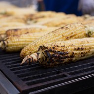 Grilled corn for Elote (Los Cilantros)