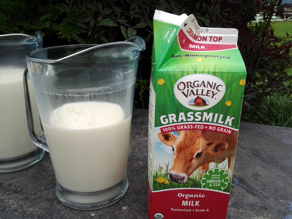 Organic Valley Grassmilk. Photo: Mary Ladd