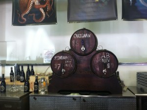 Wine on tap at Periscope. Photo: Granate Sosnoff