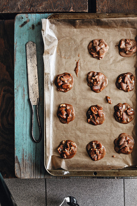 Microwave pralines are easier to make than stovetop pralines, and just as tasty. Photo: Ed Anderson/Chronicle Books